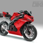 Triumph Daytona 1050 Red